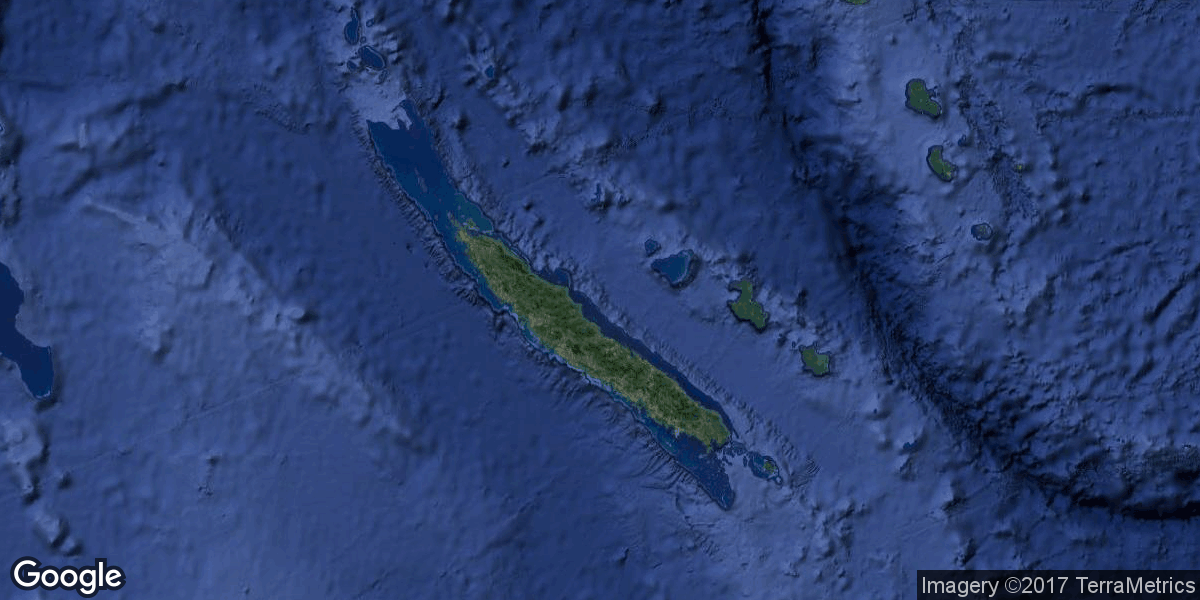 Weather forcast for New Caledonia