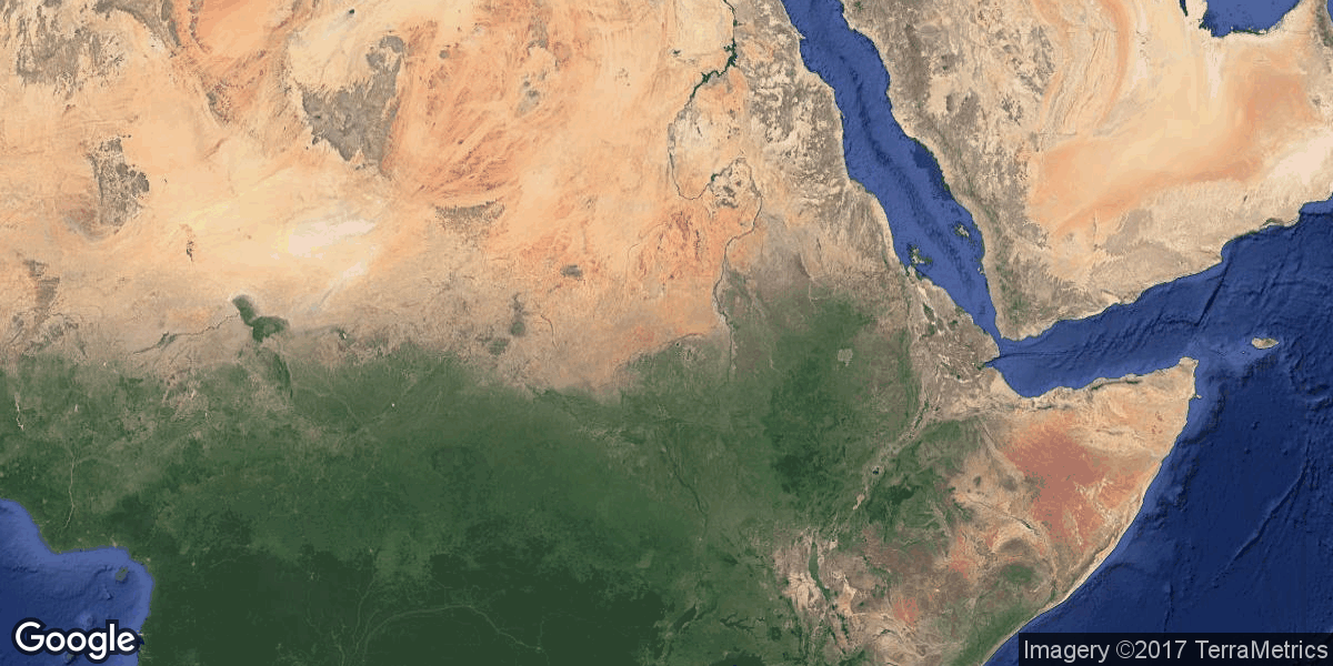 Weather forcast for Sudan